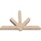 Ekena Millwork Kennewick Smooth Timber Gable Bracket, Douglas Fir, 72"W x 48"H x 5 1/2"D x 5 1/2"F, 16/12 Pitch GBW072X48X0606KEN00SDF - alternate 2